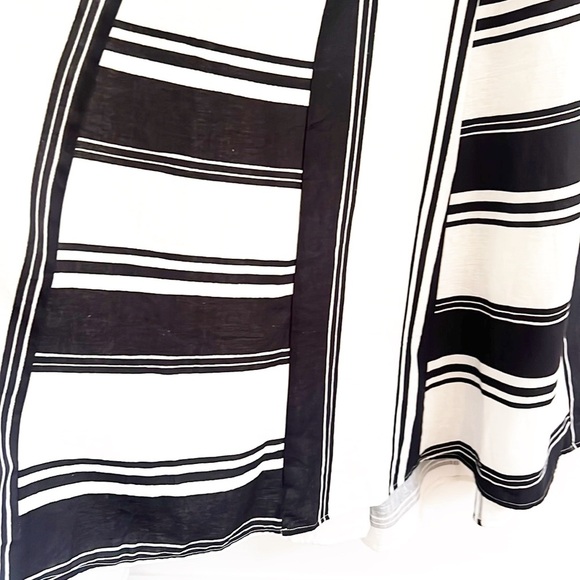 NWOT Maaji Boho Linen Blend Striped Ela Long Dress - Picture 10 of 16